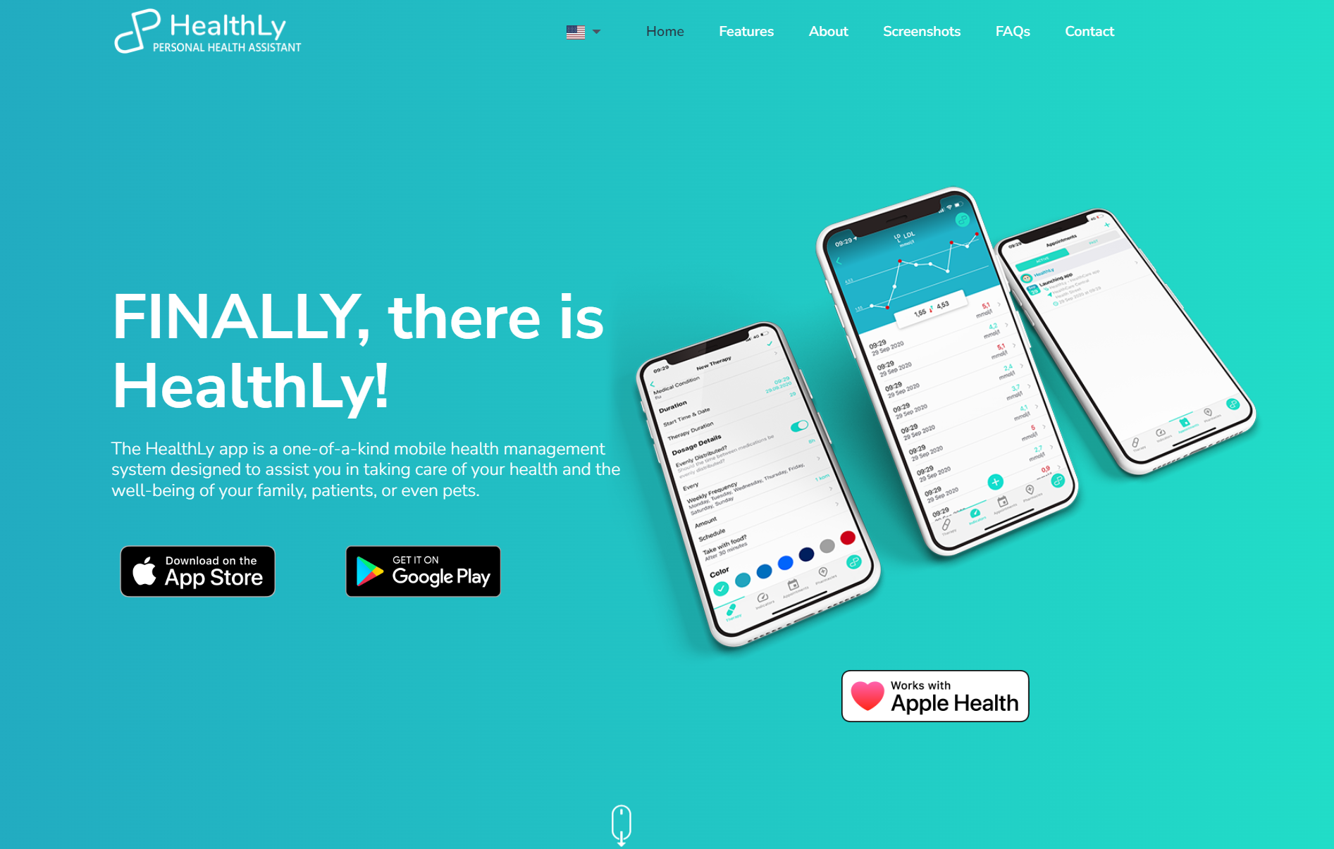 Healthly screen 1